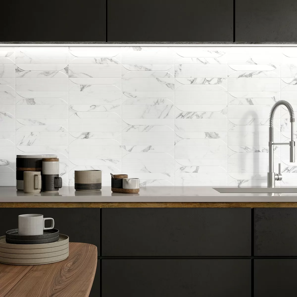 Керамогранит Aura Crema 32x62.5