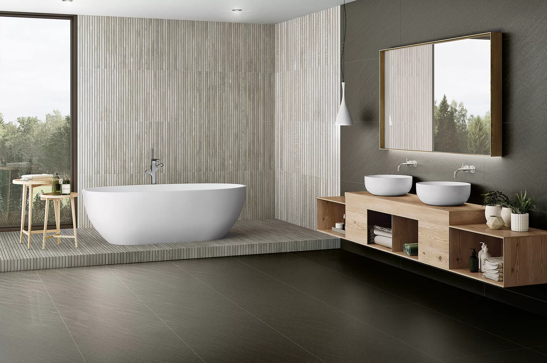 Керамогранит Artwood Chevron Maple R11 120x60