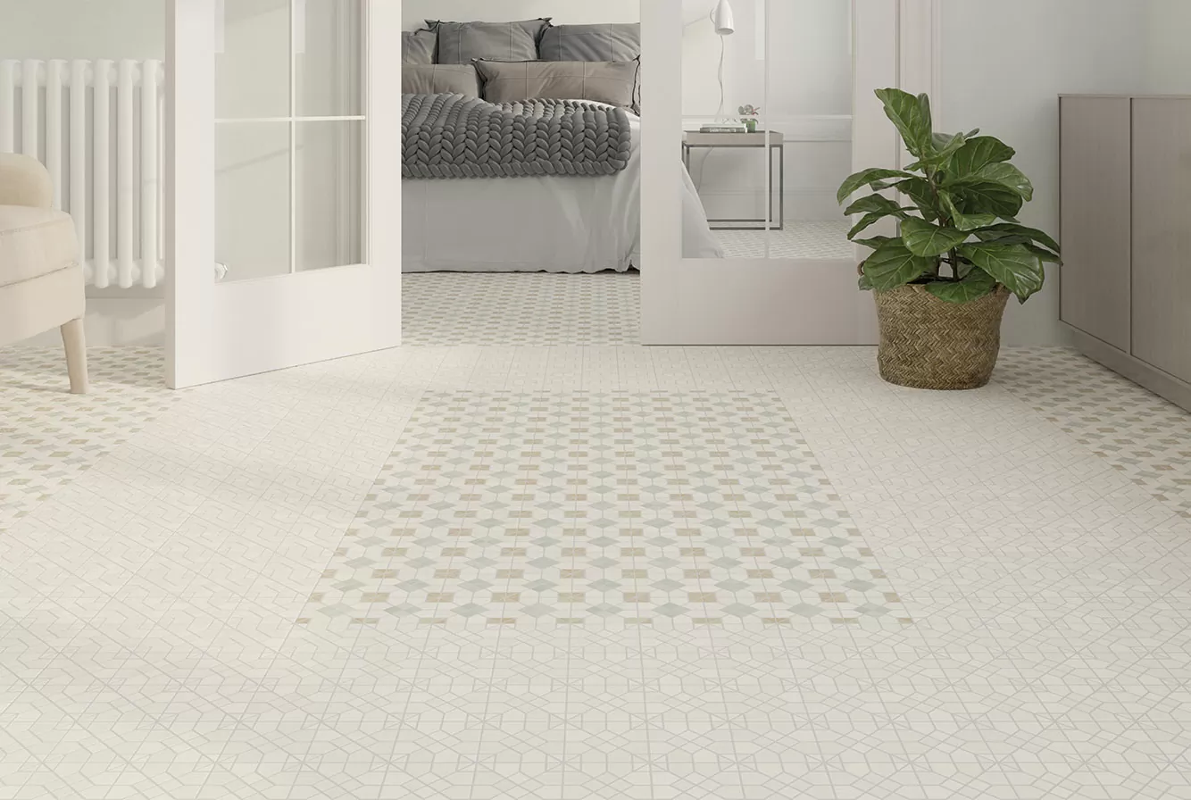 Керамогранит 127401 TESSERAE LIKE BLANC 28x28