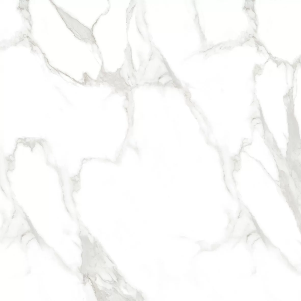 Керамогранит Statuario Perfect Silver Белый Полированный 80х80