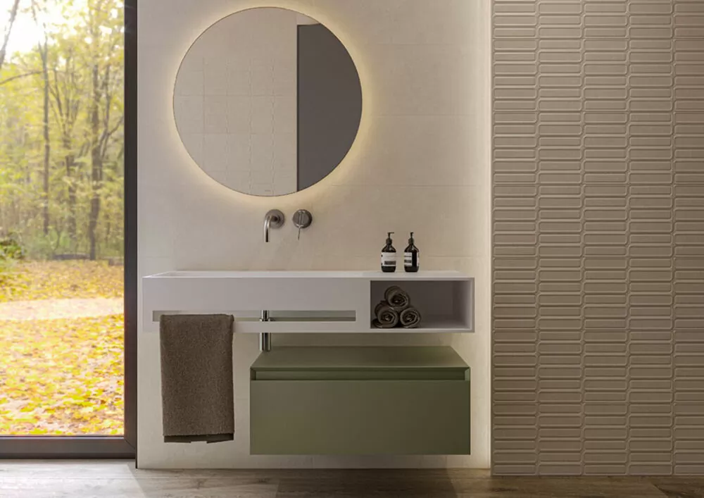 Плитка Alure Caudalie White Mate Rc 30x75