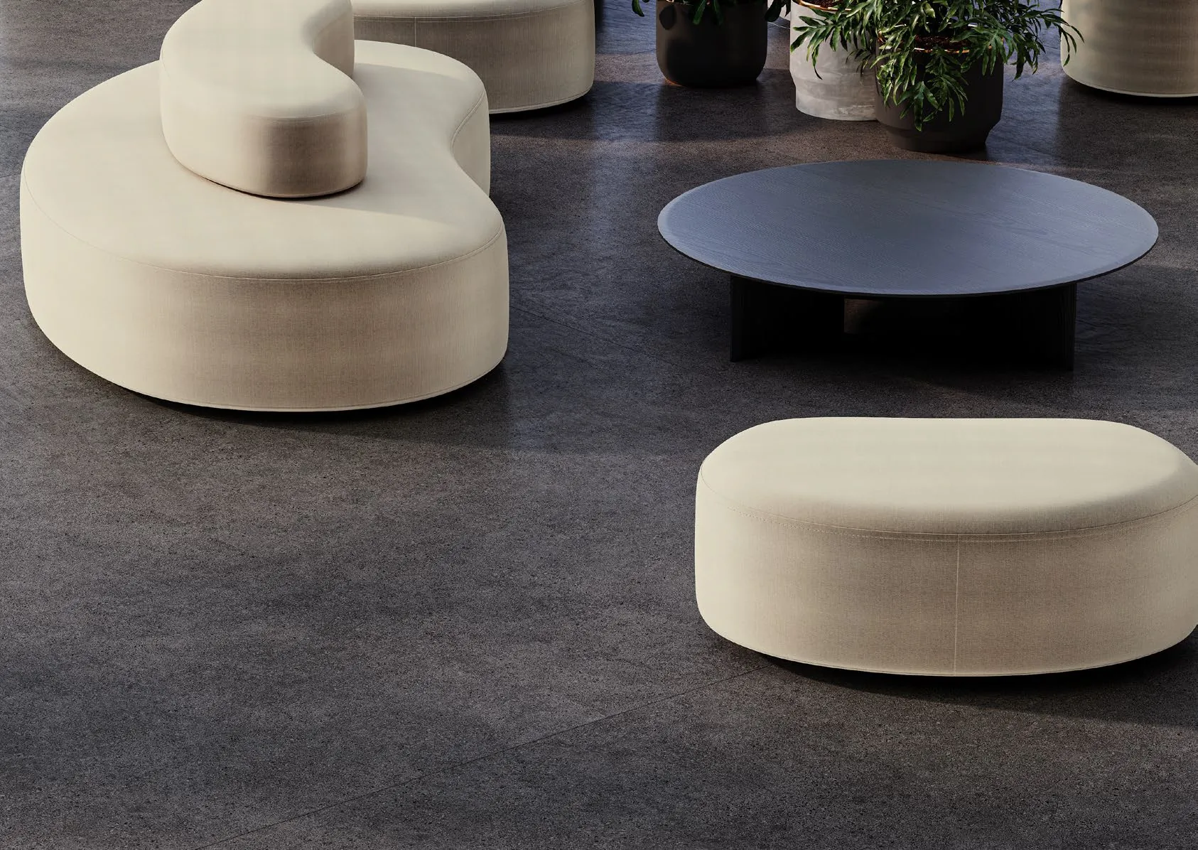 Керамогранит SG074902R Нестос серый светлый лаппатированный обрезной 119,5x320x1,1