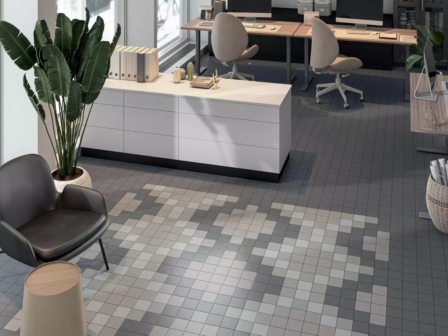 Керамогранит 63012 Агуста Синий Матовый (из 30 частей) R10 29,7х29,8