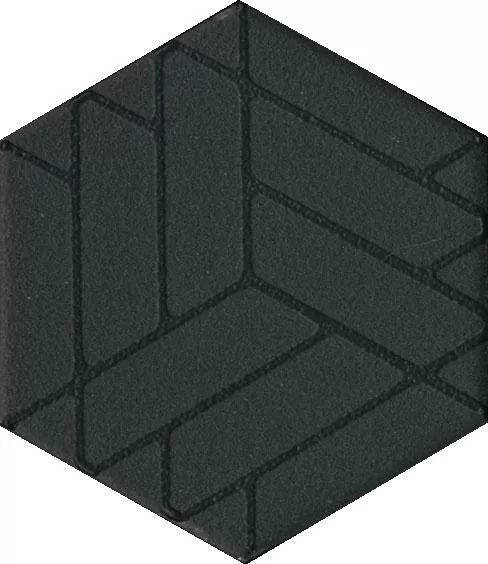 Керамогранит OS/B241/63001 Декор Агуста черный 6х5,2