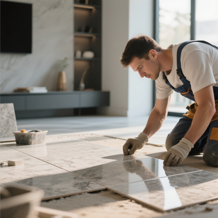 Укладка керамогранита