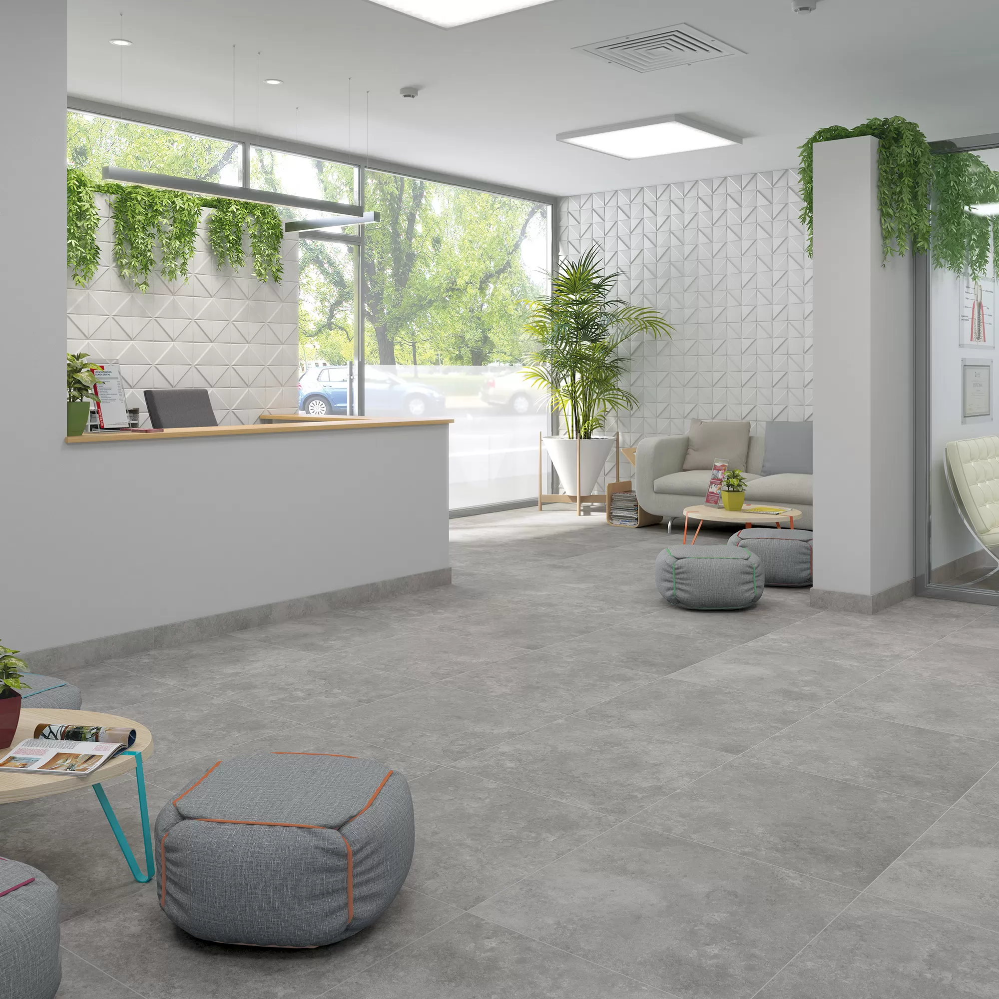 Мозаика Mosaico Saria Crema Antideslizante 30x30