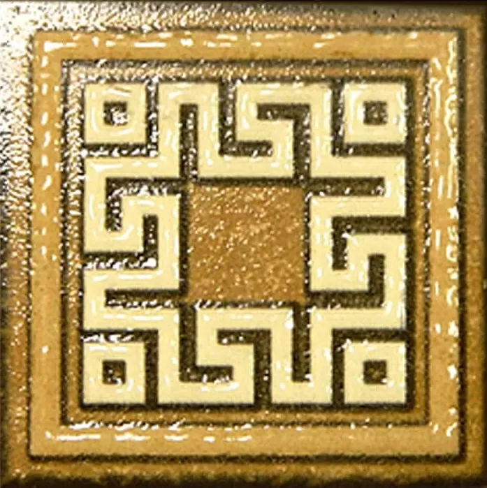 Керамогранит Вставка Афины 7х7