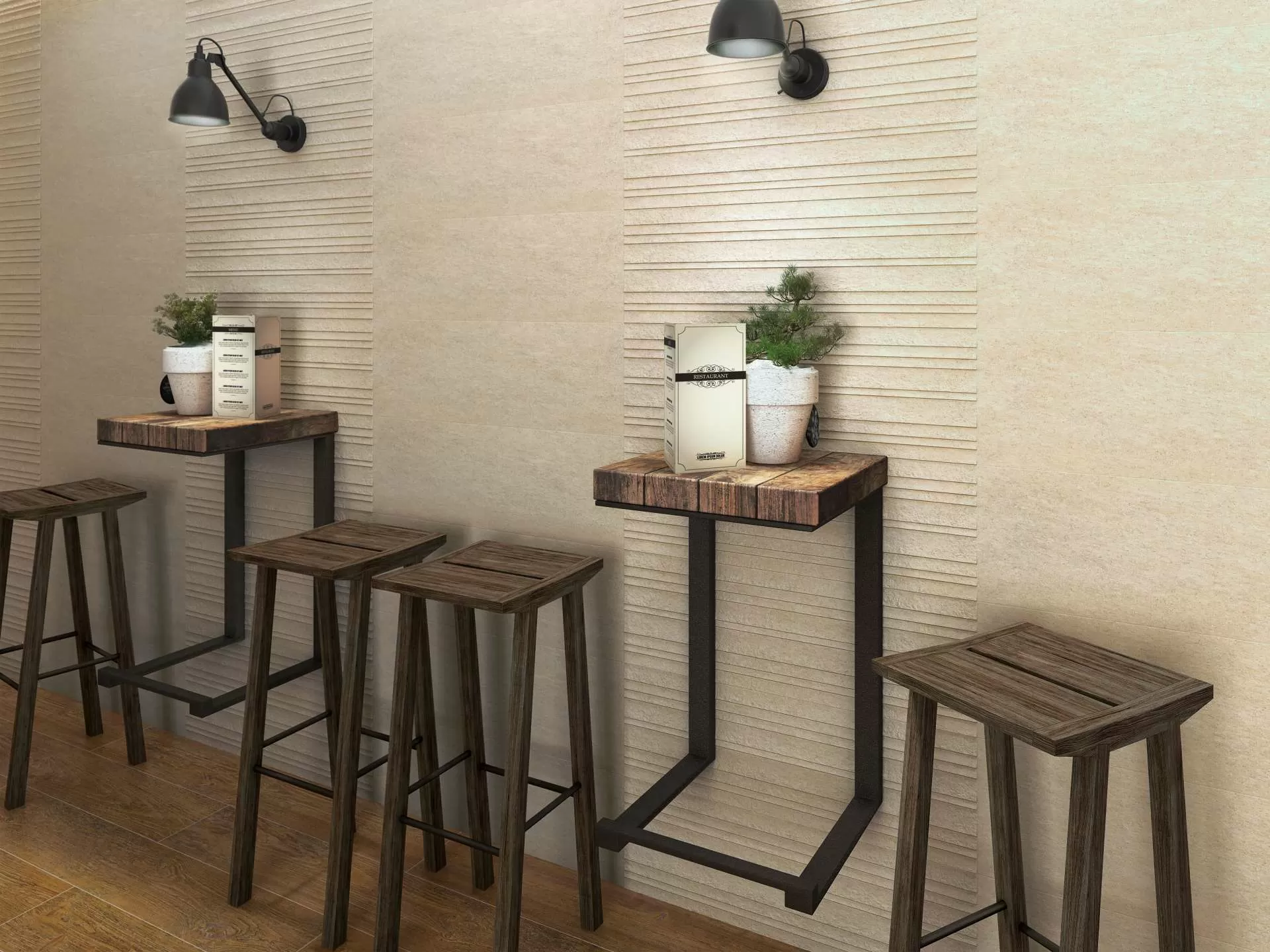 Плитка 22123 ERTA BEIGE DECOR/100/R 33.3x100