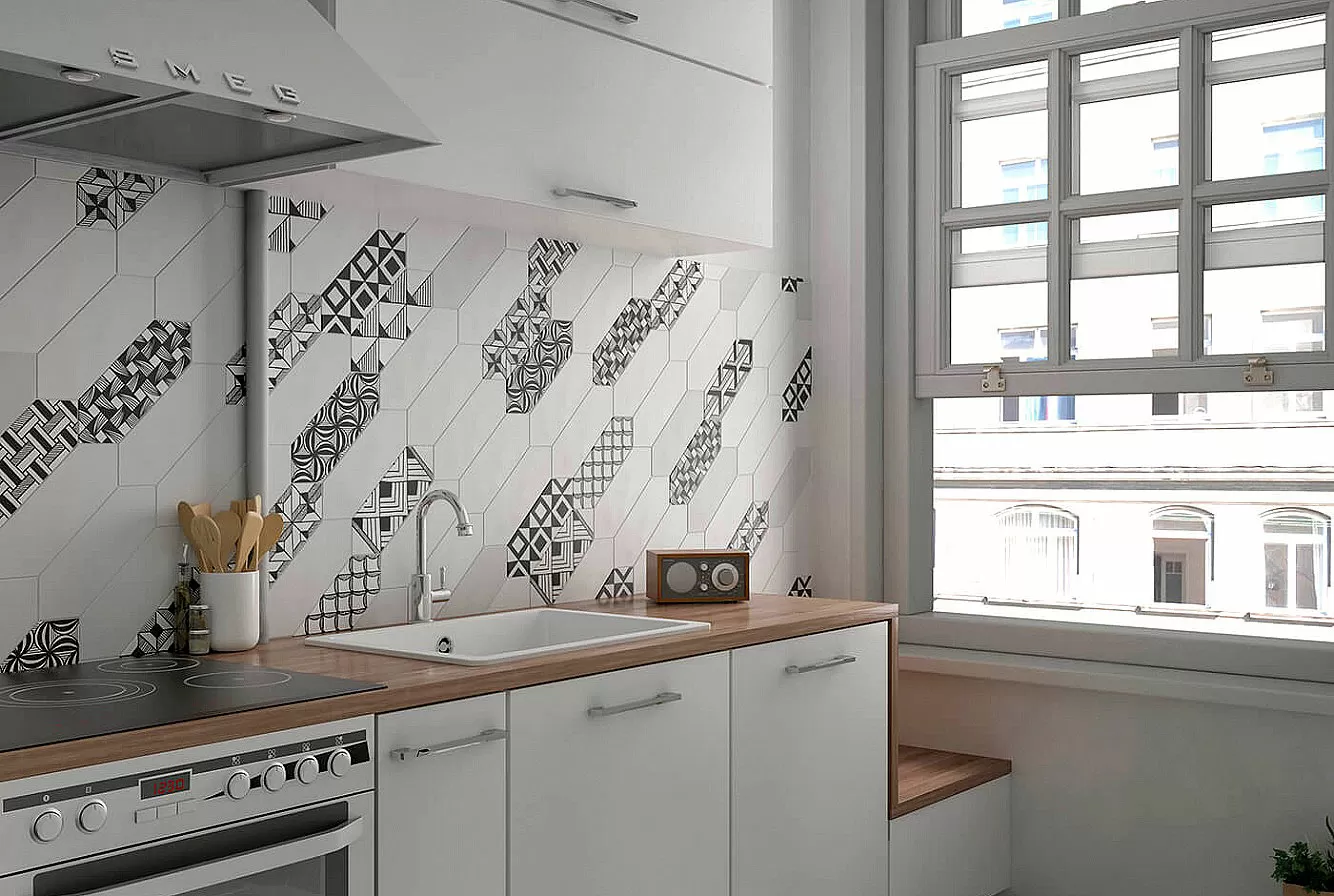 Керамогранит 22989 Kite Dark Grey 10*30