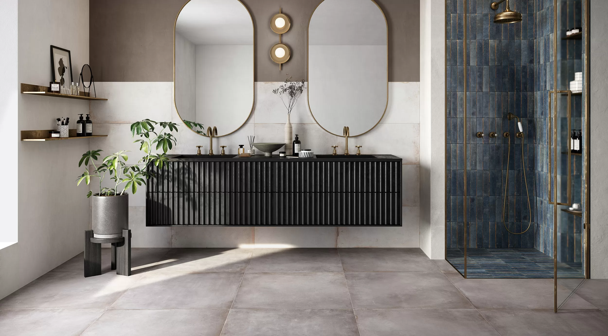 Керамогранит J89749 Manhattan Taupe Rett. 80x80