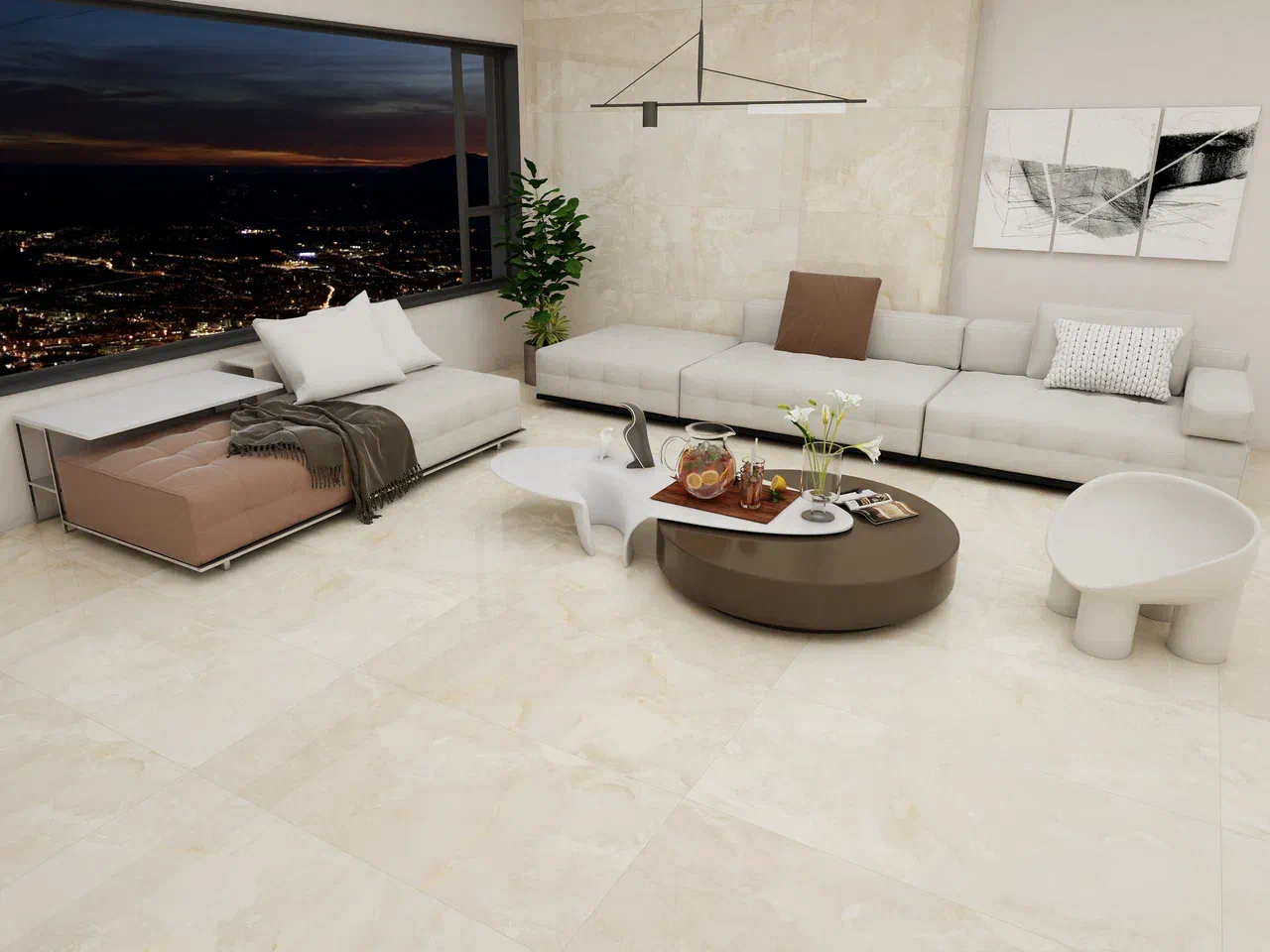 Керамогранит Onyx Pearl 120x60