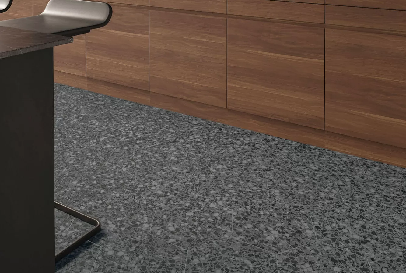 Керамогранит 123382 Terrazzo Grey 32x36.8