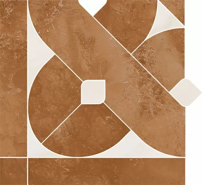 Керамогранит ID65 Угол Павловск наборный 18.5х17