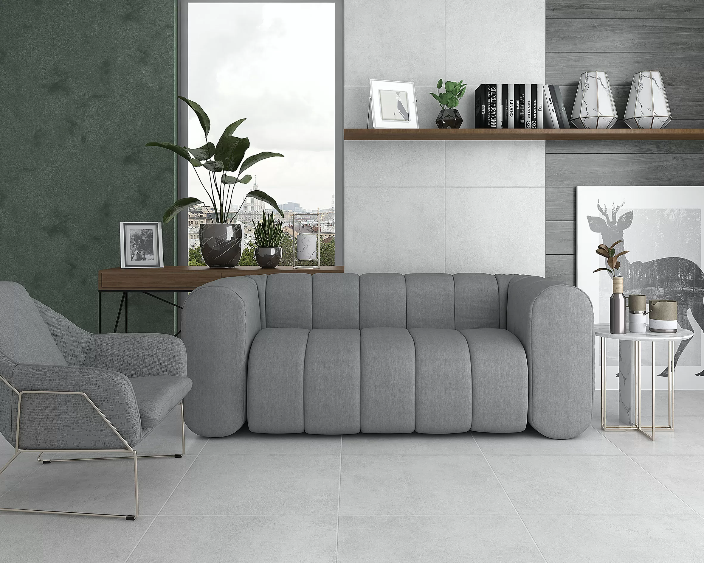 Керамогранит SG646120R Logos бежевый обрезной 60х60