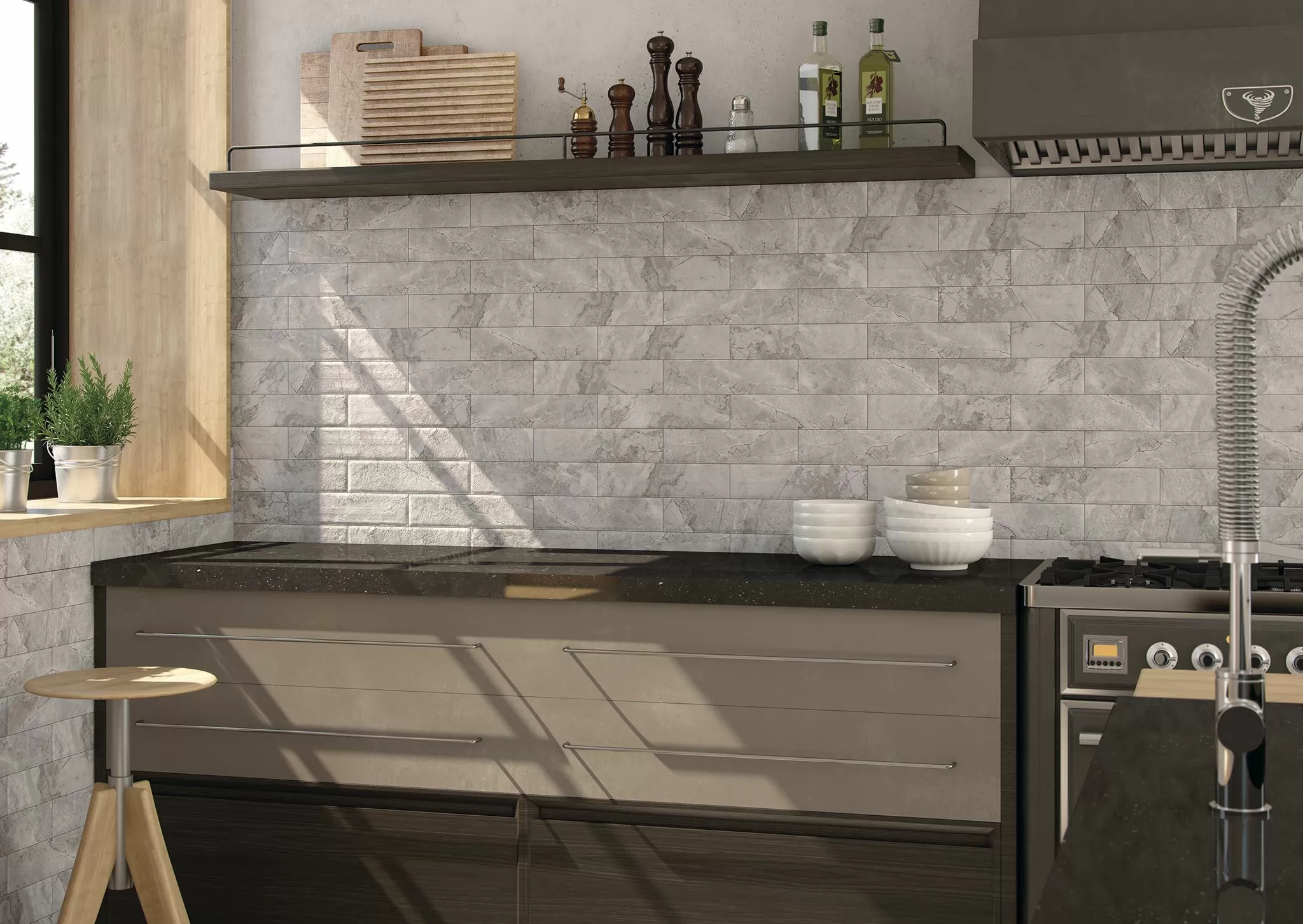 Керамогранит TRIBE GREY MATE RECT. 60x60