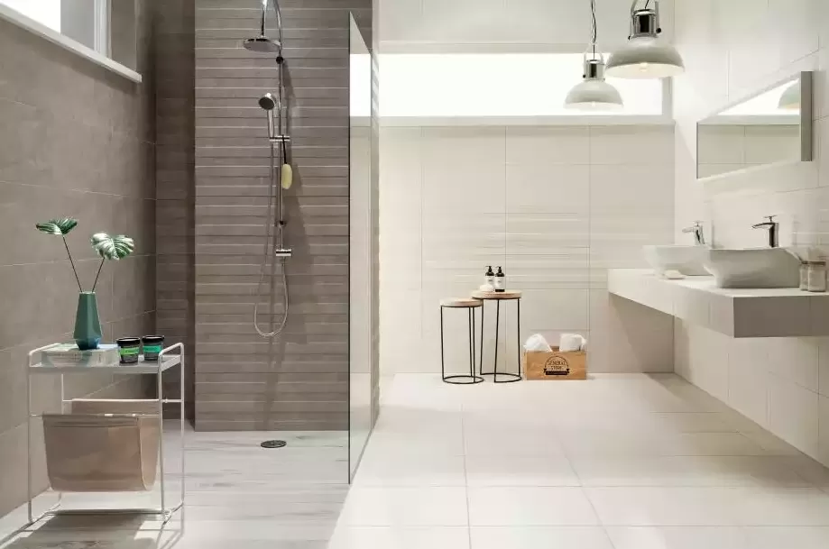 Керамогранит Blinds white STR 44,8*44,8