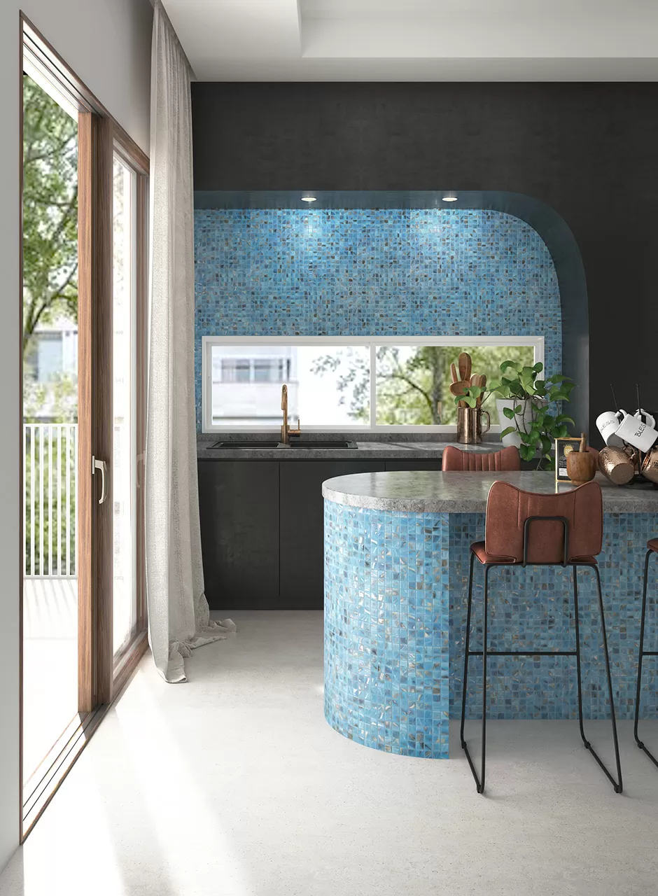 Мозаика Oasis Marfil 7100 (на сетке) 25x25 31,7x31,7