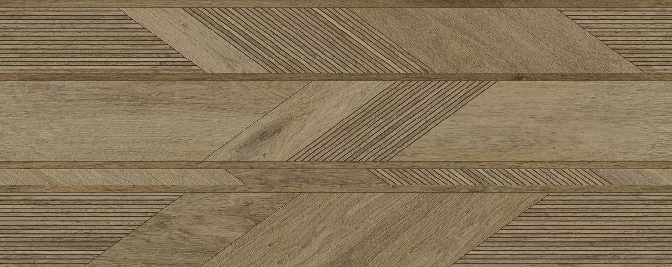 Плитка 100337338 Gent Arrow 3D Roble 59,6x150