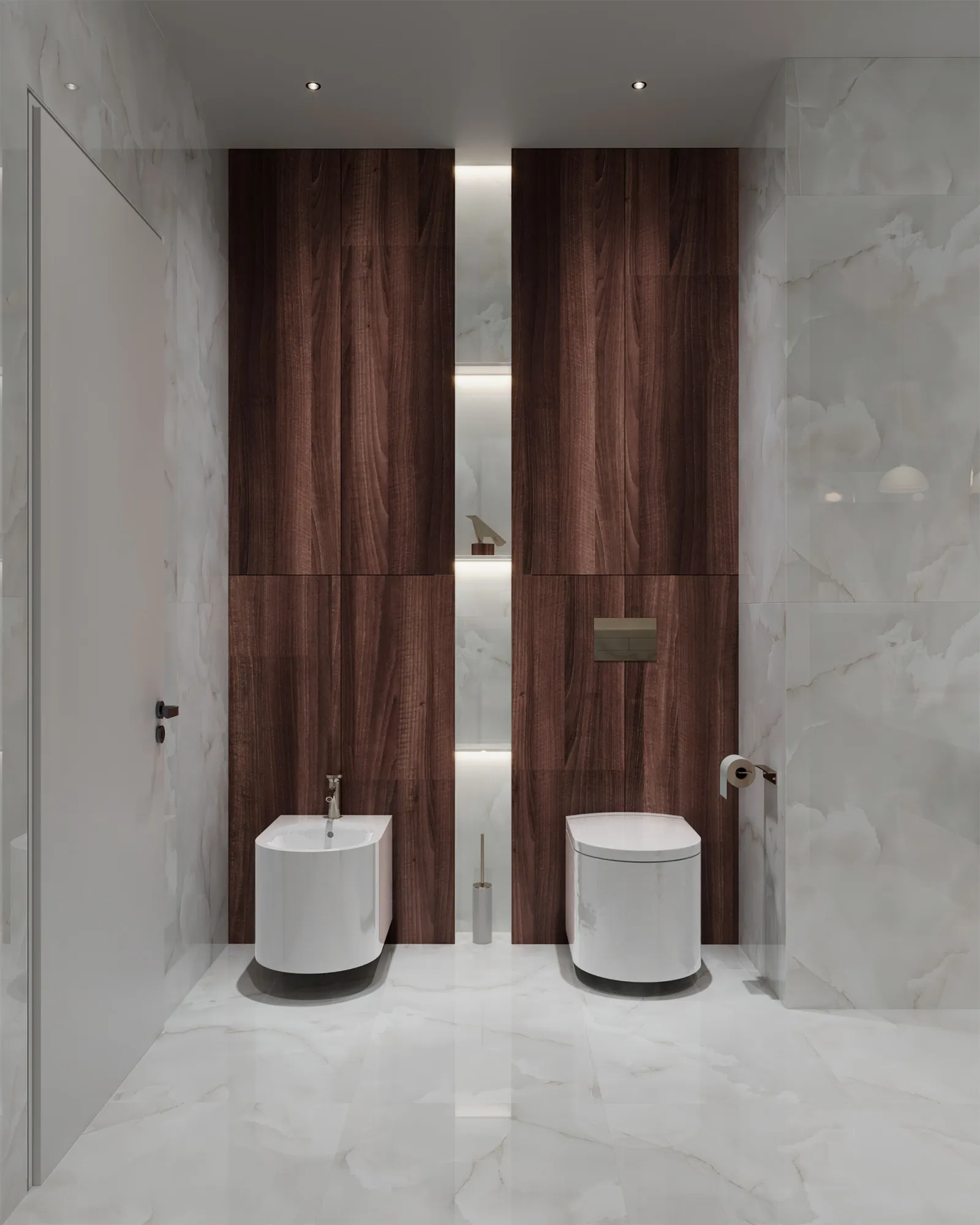 Керамогранит FP1027-A Onyx White Cloud Full Polished 60x120