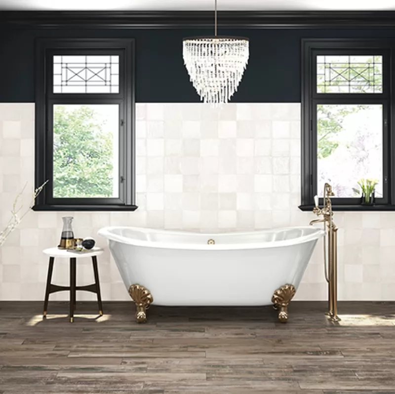 Плитка Listello New Garden white 2x15