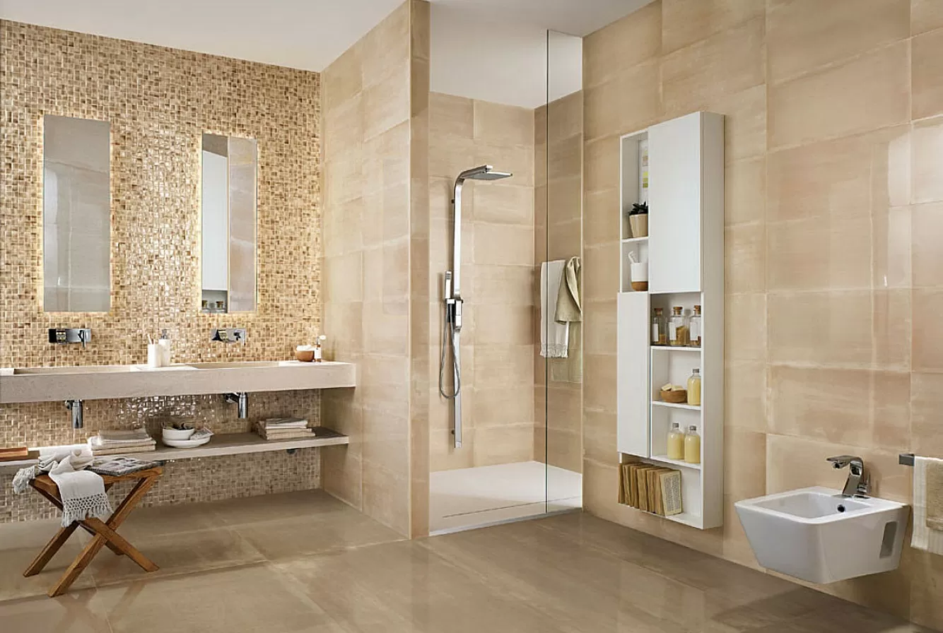 Плитка fLE8 Mosaico Frame Natura Sand 30.5x30.5