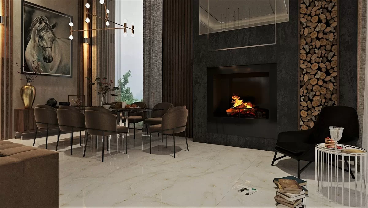 Керамогранит 5752 Cloudy Onix Grey Polished 60*60