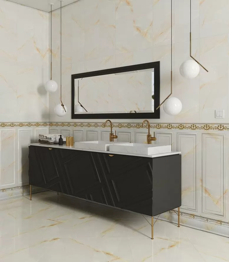 Плитка NC Royal Lineare Silver Rettificato 30x90
