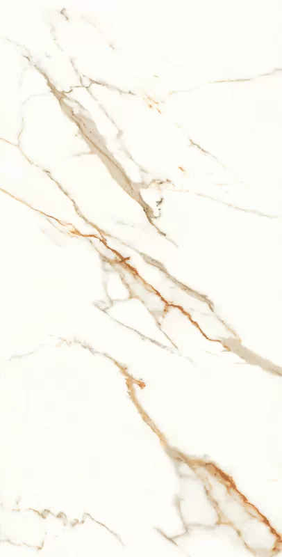 Керамогранит Venato Calacatta Gold белый сатинированный 60х120