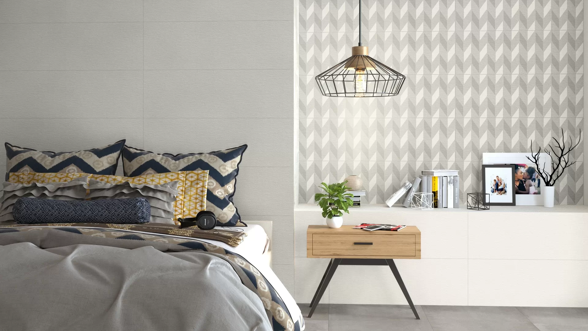 Плитка Sense R90 Sky White 30х90