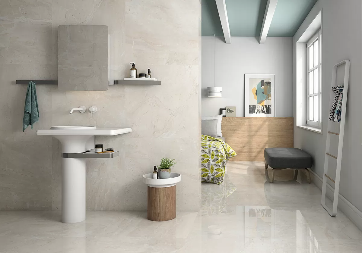 Керамогранит Tholos Crema Glossy Rect 60*60
