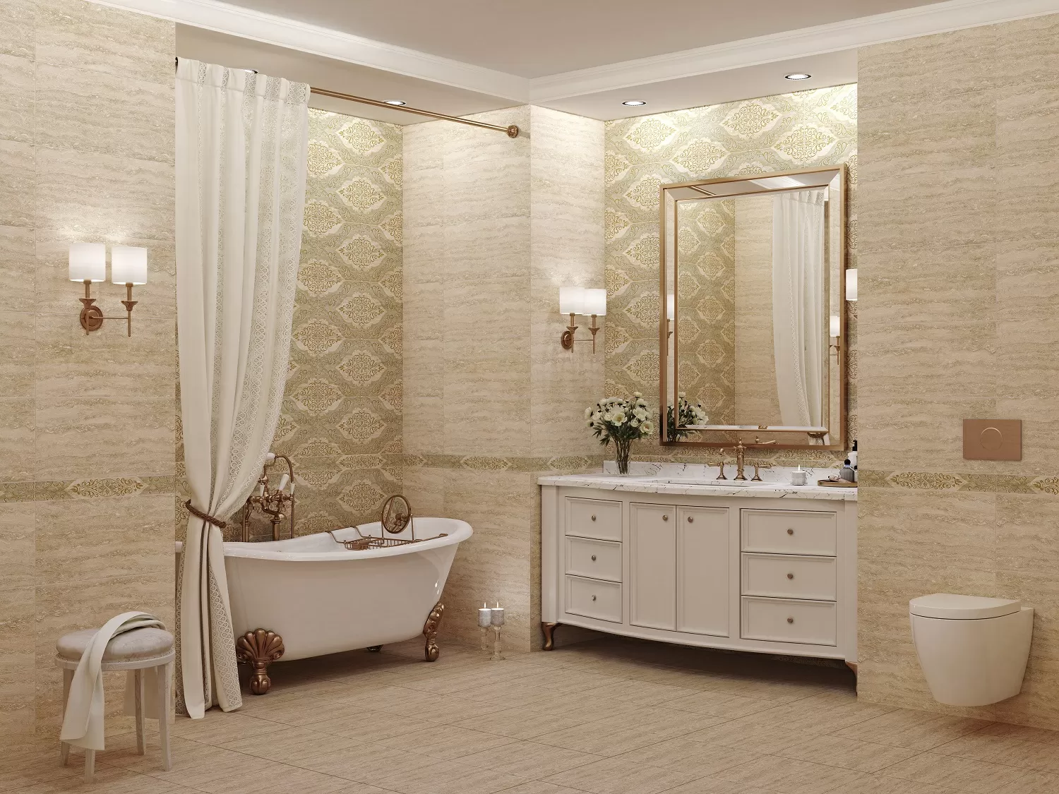 Плитка Ascoli Beige 42x42