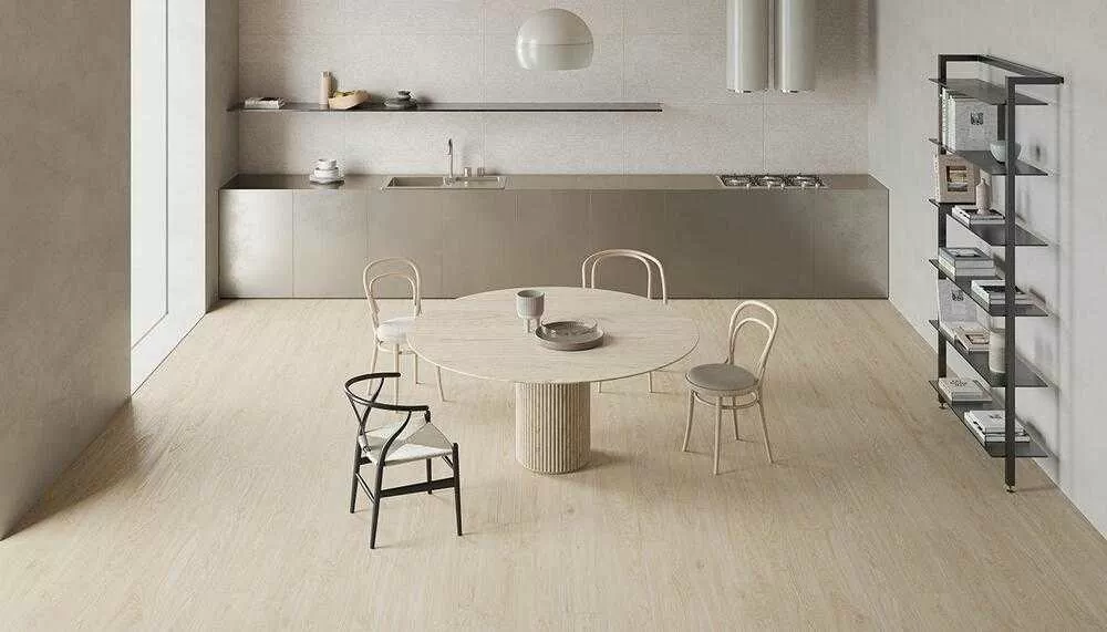 Керамогранит EKP9 Mimesis Avorio Chevron Nat 11x54