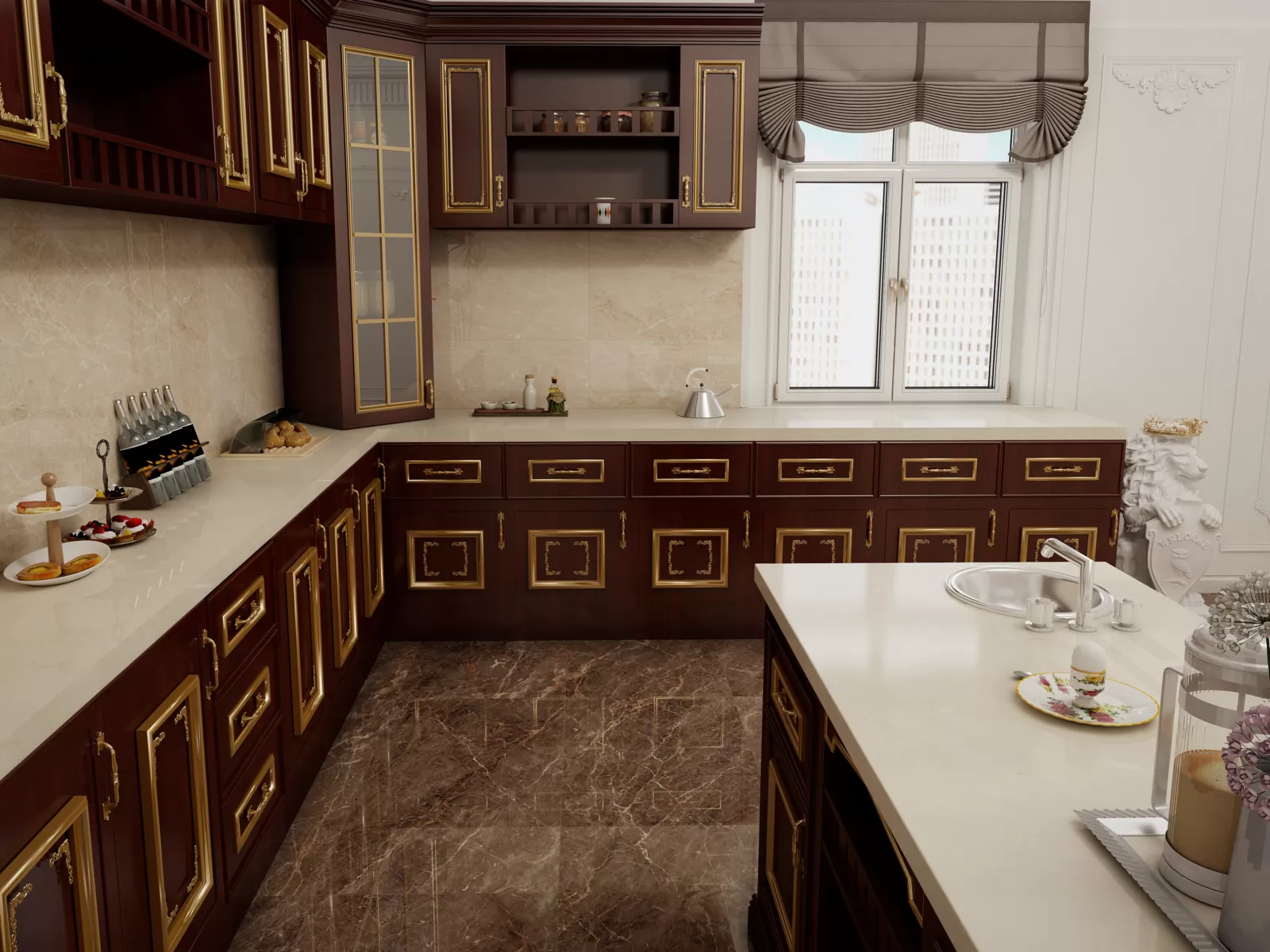 Керамогранит Istanbul Sepia 120x60