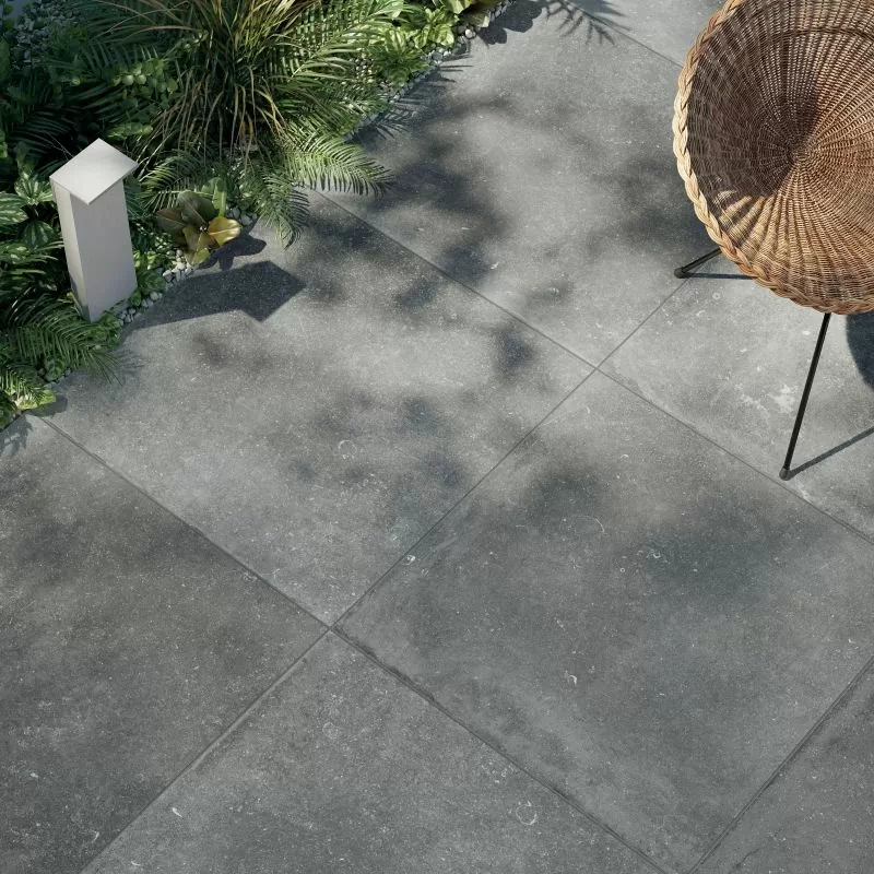 Керамогранит 0004142 Nordik Stone Black Nat Rett 60x120