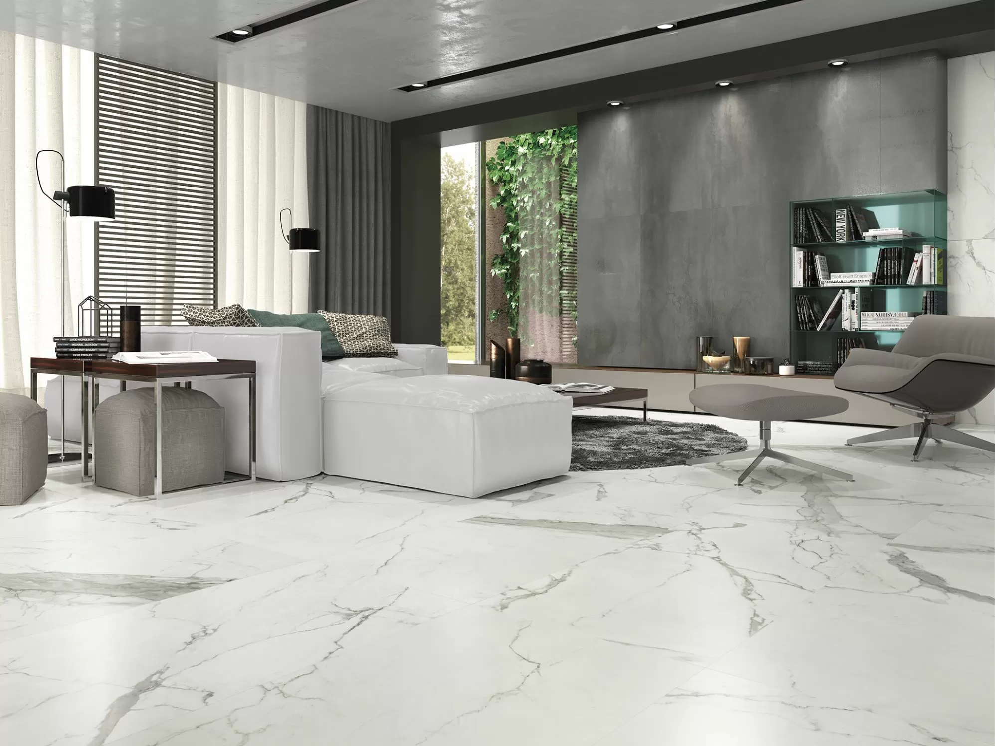 Плитка Statuario Brillo Rect 30x90