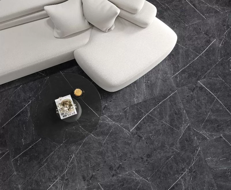 Керамогранит Pietra violet графитовый 80x80