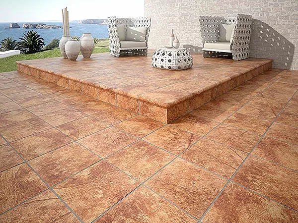 Клинкерная плитка Peldano Jasper Marron 32.5x33