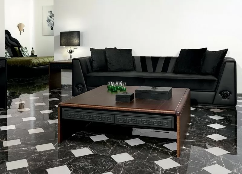 Мозаика 262610 MOSAICO OTTAGONO Onice Bianco 39x39