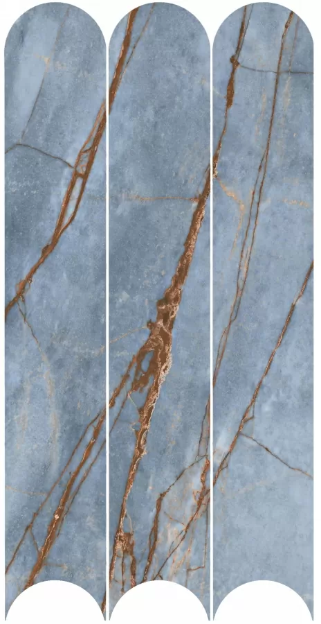 Керамогранит 775658 Heritage Luxe Trinity Azure Glossy 30x60