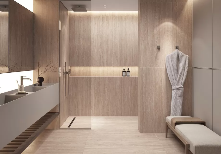 Керамогранит 17538 Essence бежевый ректификат 60x120