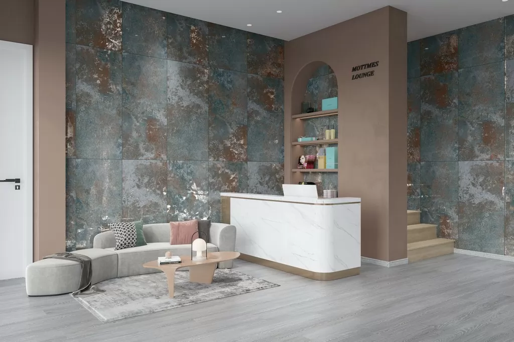 Керамогранит ENLFT8036ME60120 Oxido Cobalt Metallic 600х1200х9