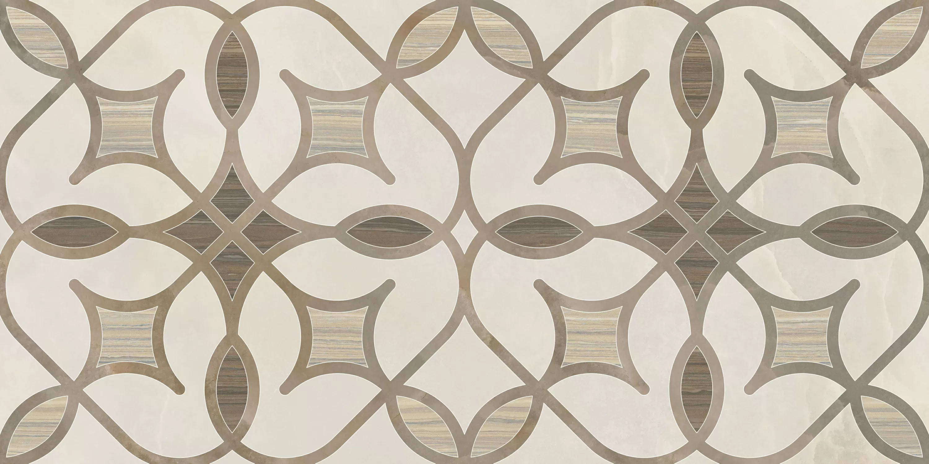 Керамогранит K947839LPR01VTE0 Nuvola классический декор теплый 30х60