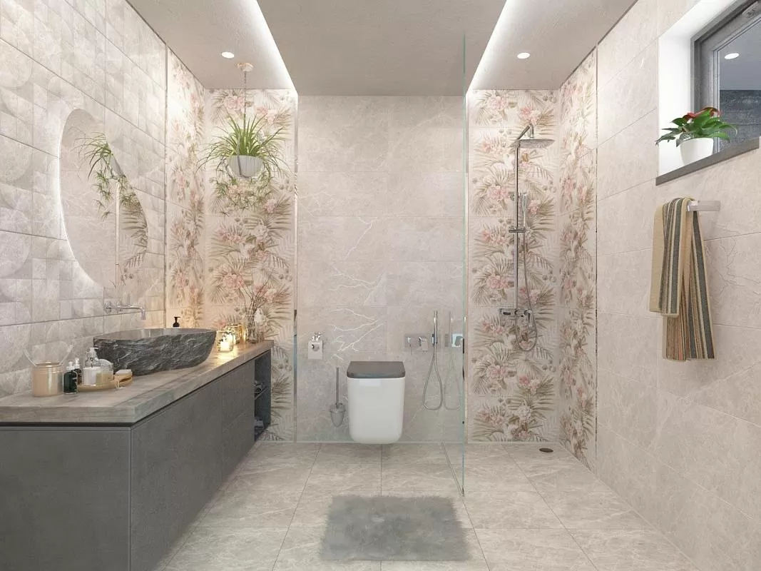 Плитка Livorno Fiori 1 31.5*63