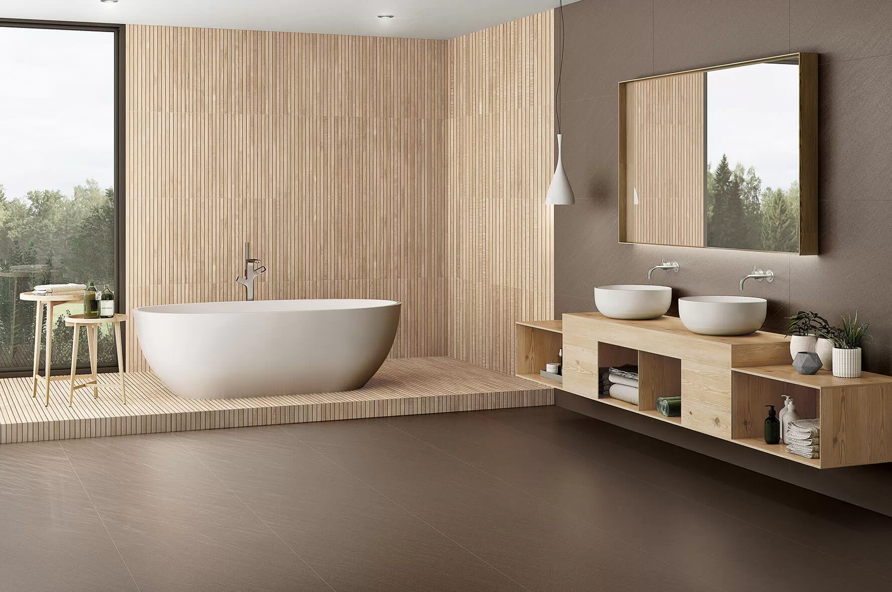 Керамогранит Artwood Chevron Maple R11 120x60