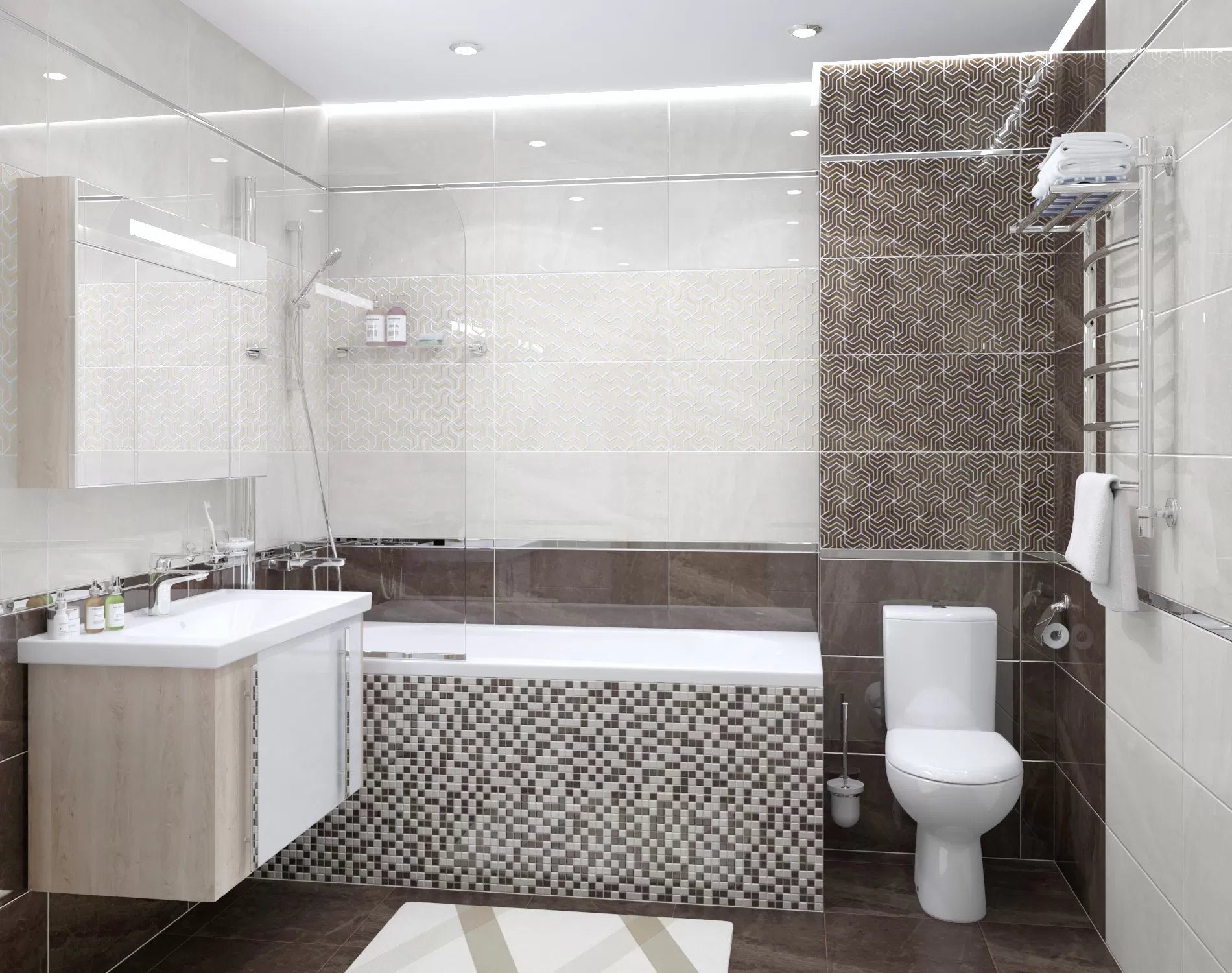 Керамогранит Crystal чёрный 40х40