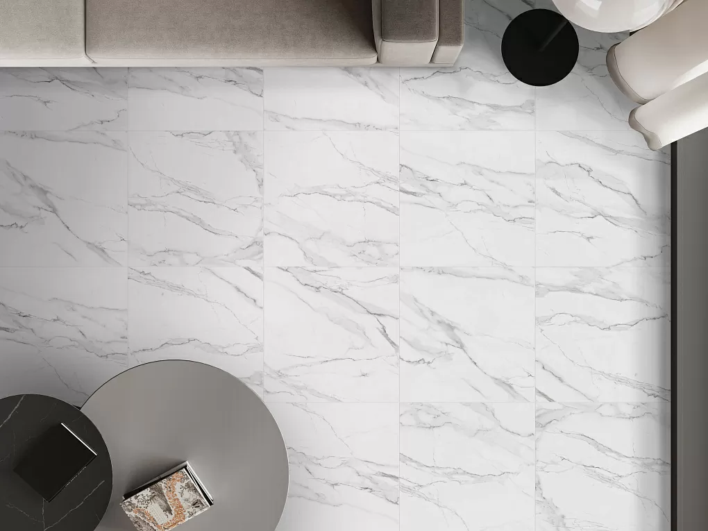 Керамогранит 010400001246 Flash white белый PG 01 45х45