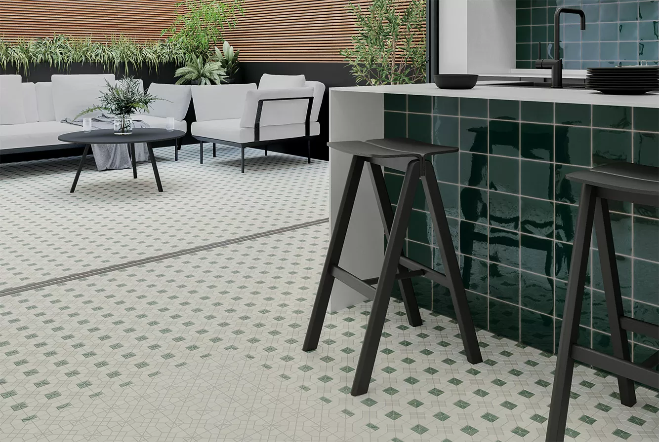 Керамогранит 127401 TESSERAE LIKE BLANC 28x28