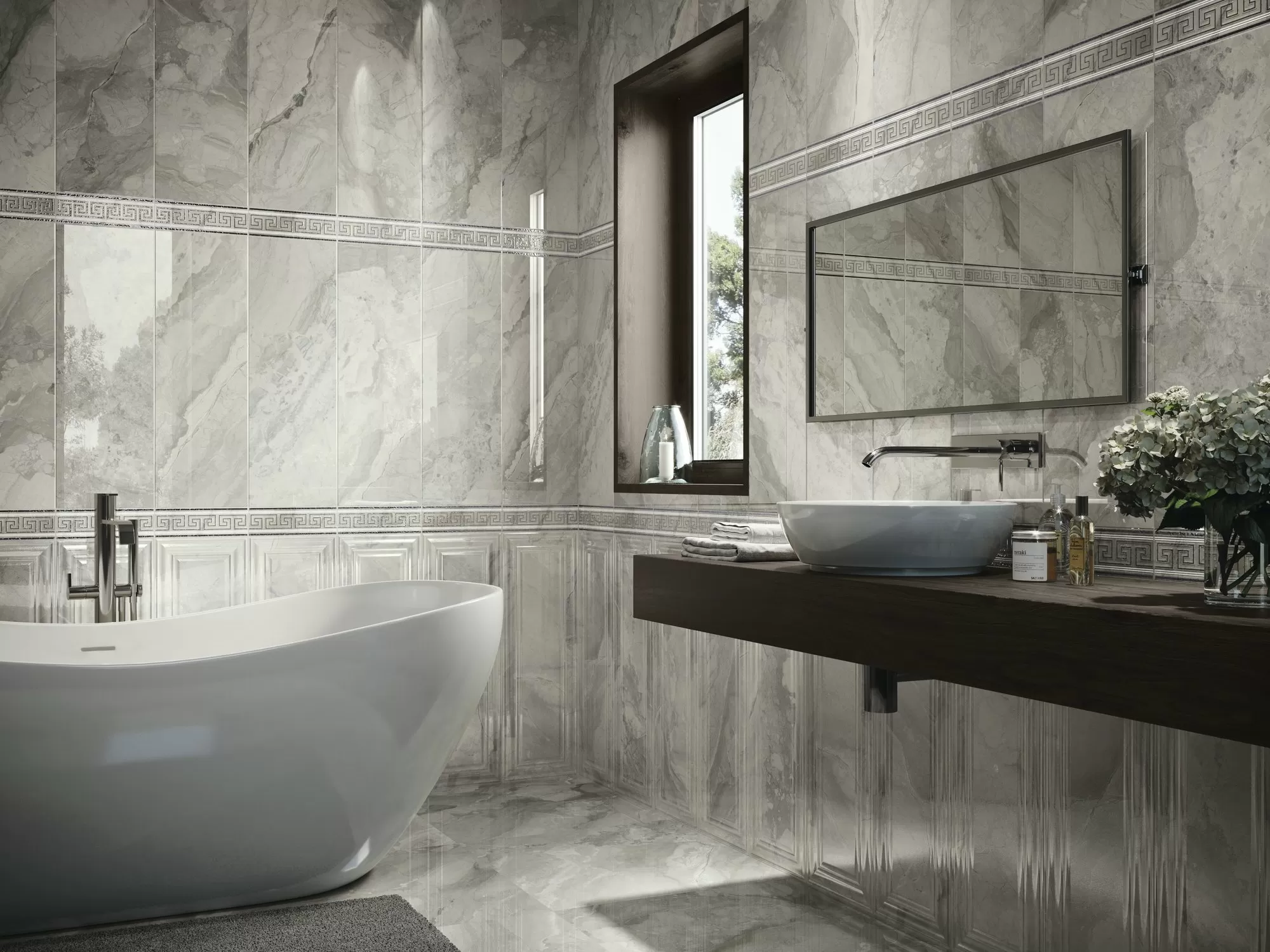 Плитка A035915 Rex Shine Cream 25x75