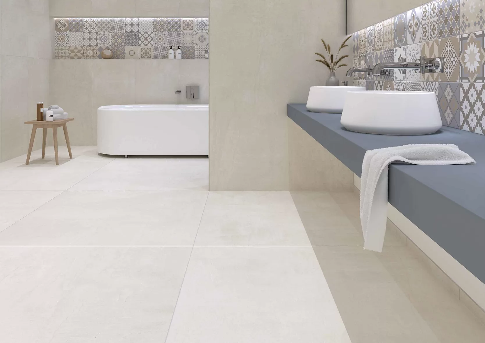 Керамогранит Empire 815 Elfenbein R10 1200x600x6