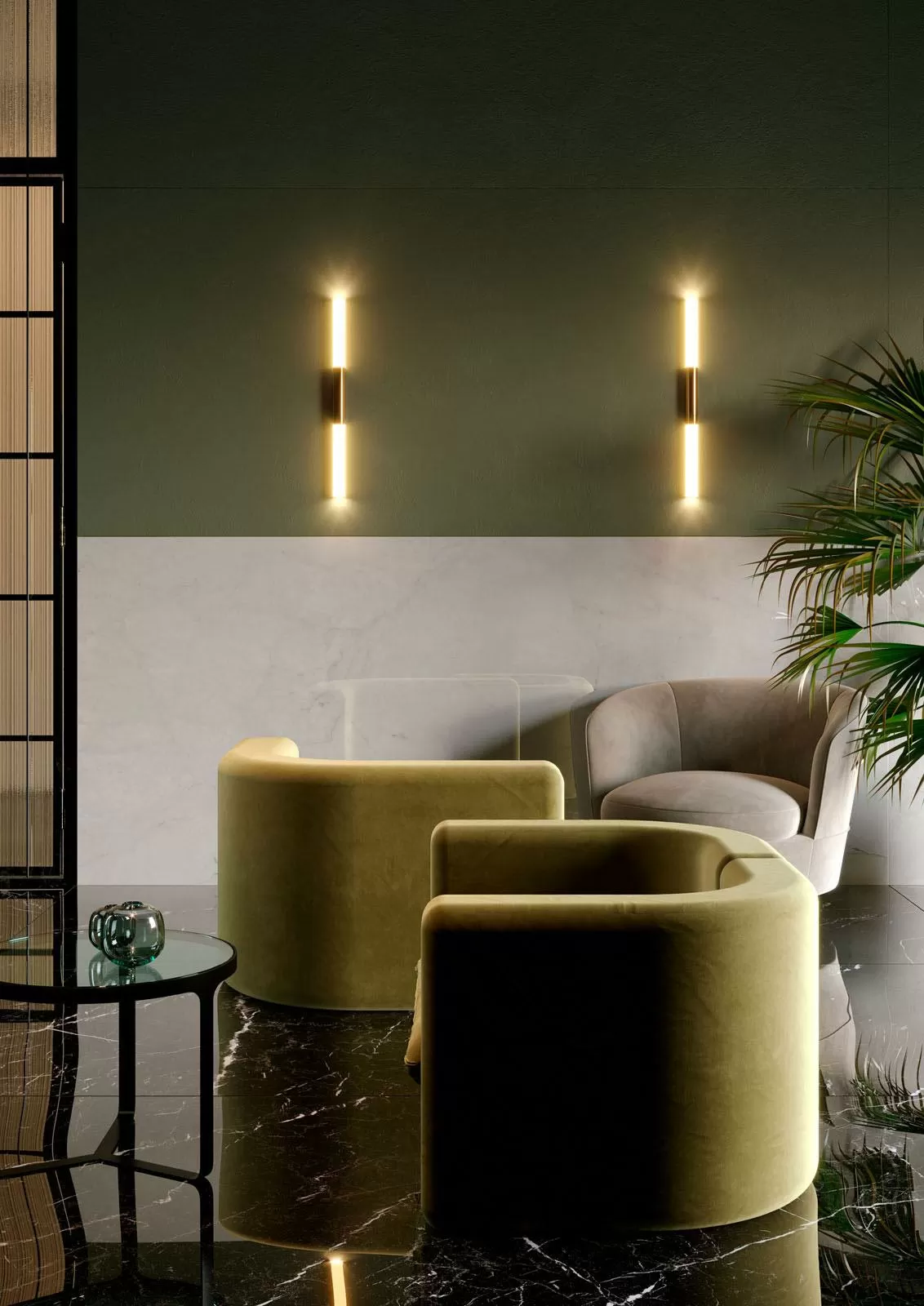 Керамогранит M7GU Grande Resin Look Verde Chiaro Satin 120х278